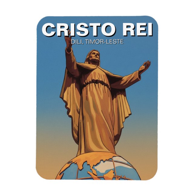 Íman Timor-Leste Cristo Rei de Díli (Vertical)