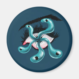 Íman Tímpano de horror ocular monstro gótico estranho