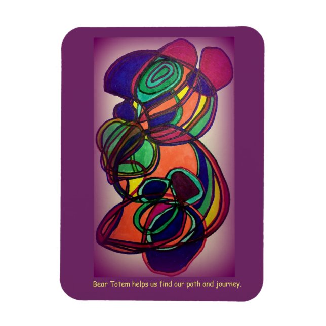 Íman Tímpano de Totalidade do Urso (Vertical)