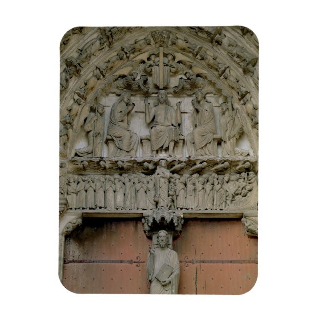 Íman Timpano do Portal Sul mostrando Cristo Enthroned w (Vertical)