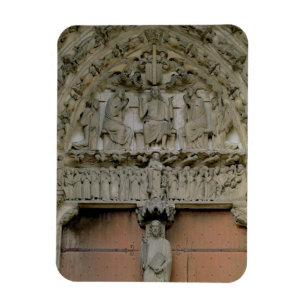 Íman Tímpano portal sul que descreve w Enthroned crist