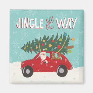 Íman Tinir todo o carro do papai noel da maneira  