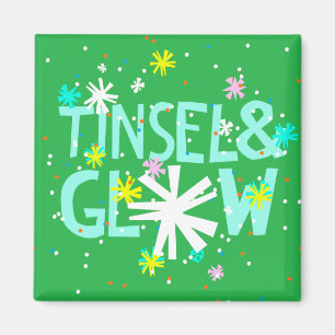 Íman Tinsel e Brilho