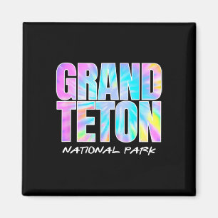 Íman Tinta Tie Parque Nacional Grand Teton Wyoming Cria