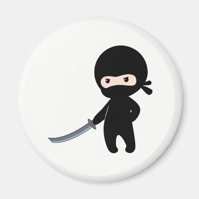 Íman Tiny Angry Ninja (Frente)
