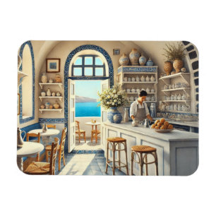 Íman Tiny Coffeeshop em Santorini