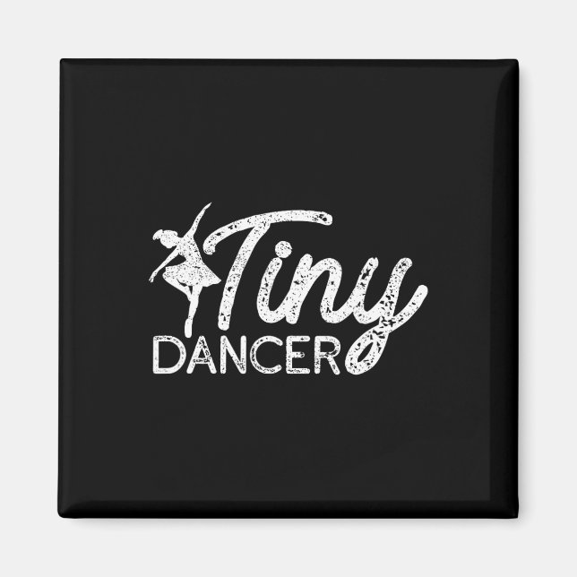 Íman Tiny Dancer Cute Dance Boys Meninas Salsa Balé Dan (Frente)