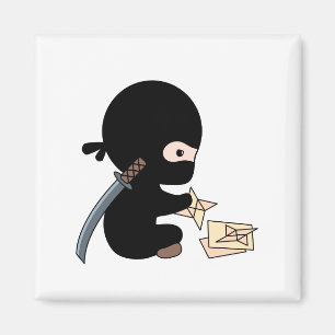 Íman Tiny Ninja - Fazer Origami - Jogando Estrela