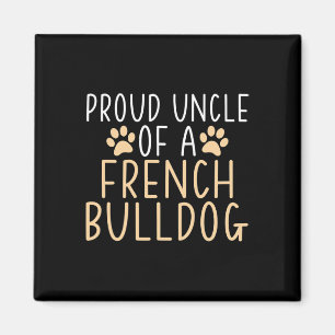 Íman Tio De Um Bulldog Francês Tio Francês