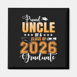 Íman Tio Orgulhoso De Um Formando Da Turma De 2026 Grad