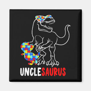 Íman Tio-sauro T Rex Dinossauro Autismo Conscientização