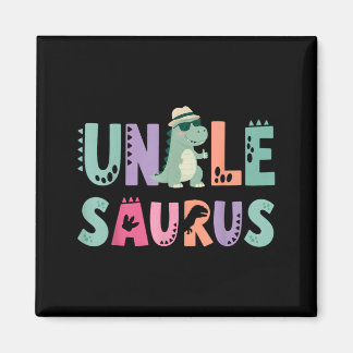 Íman Tio Saurus Pai Dinossauro Aniversário de 3 anos T-