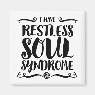 Íman Típica da Síndrome das Almas Inquietas Hippie