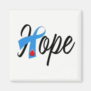 Íman Tipo 1 Diabetes Azul Fita de Sensibilização HOPE