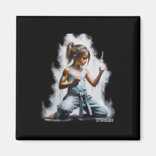 Íman Tipo 1 Diabetes Karate Warrior Girl Veste Cgm E