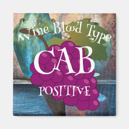 Íman Tipo Sanguíneo CAB Positivo o ab b negativo