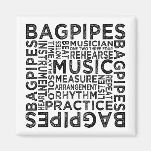 Íman Tipografia Bagpipe