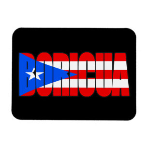 Íman Tipografia da Bandeira Boricua Porto-Riquenha