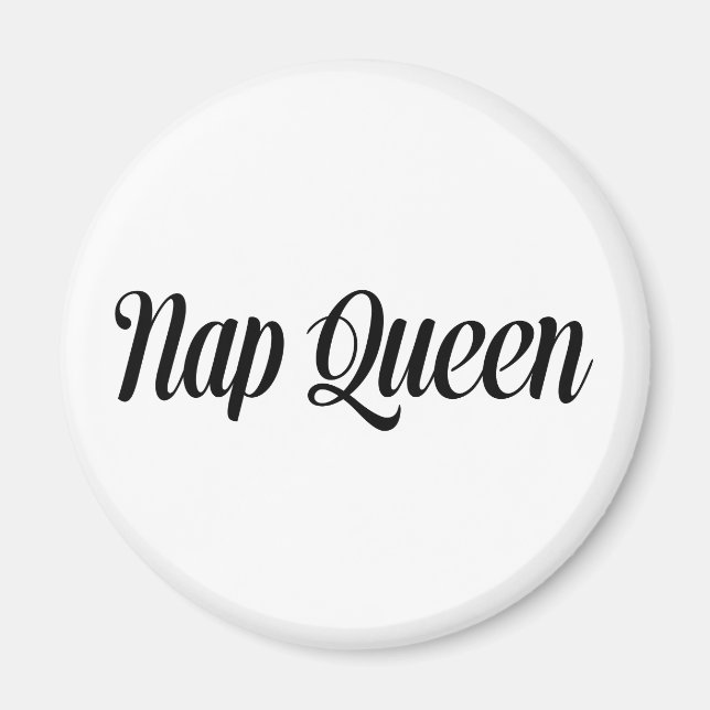 Íman Tipografia da Rainha Nap (Frente)