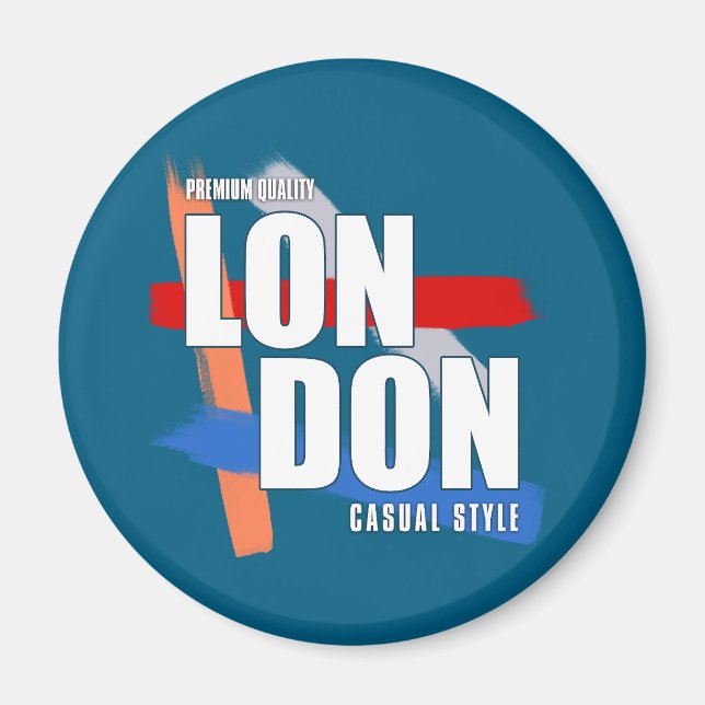Íman Tipografia de Londres (Frente)