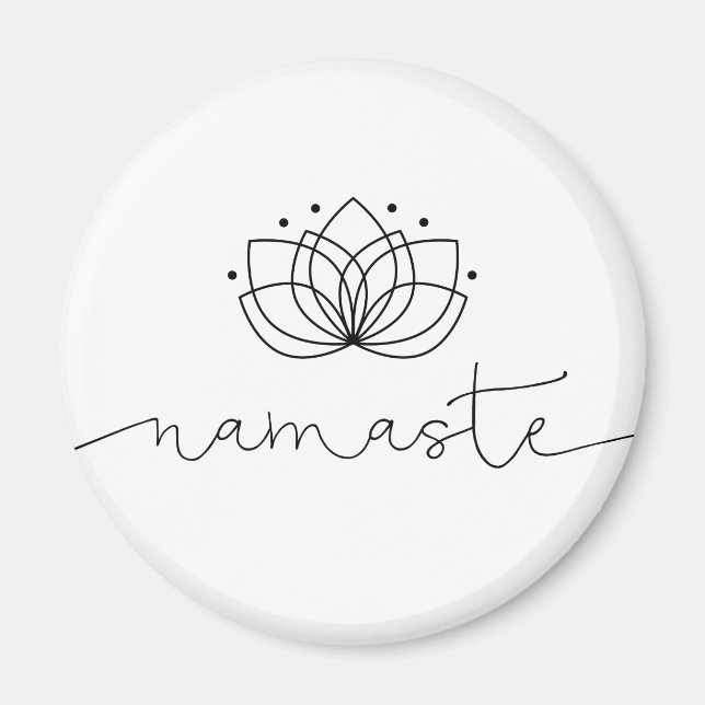 Íman Tipografia de Namaste (Frente)