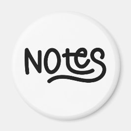Íman Tipografia de Notas de Escrita à Mão Minimalista e