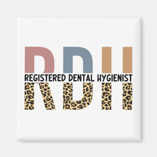 Íman Tipografia Leopard Higienista Dental Registrada RD