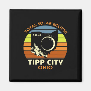 Íman Tipp City Ohio Total Solar Eclipse 2024
