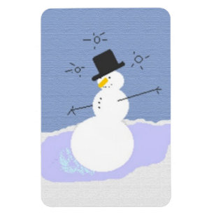 Íman Tipsy o boneco de neve