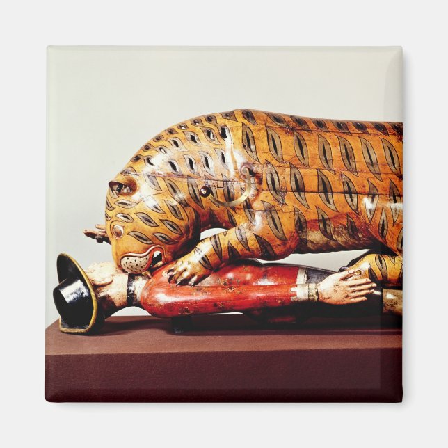 Íman Tipu's Tiger, c.1790 (madeira) (Frente)
