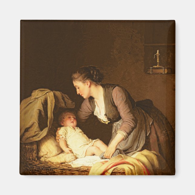 Íman Tirando o bebê, 1880 (Frente)