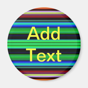 Íman Tiras coloridas finas - 1