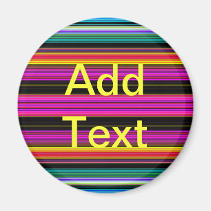 Íman Tiras coloridas finas - 2