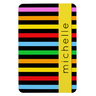 Íman Tiras Coloridas, Tiras Arco-Íris, Seu Nome