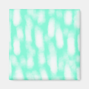 Íman Tiras de cor branca pastel abstrato pat