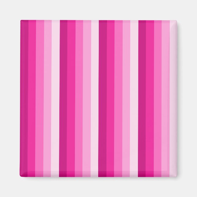 Íman Tiras de sombra rosa-quente (Frente)