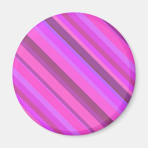 Íman Tiras diagonais cor-de-rosa