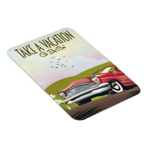 Íman Tire férias - Vá de carro