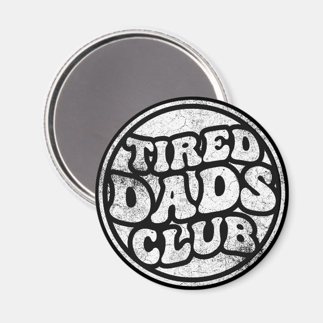 Íman Tired Pais Club Funny (Front/Back)