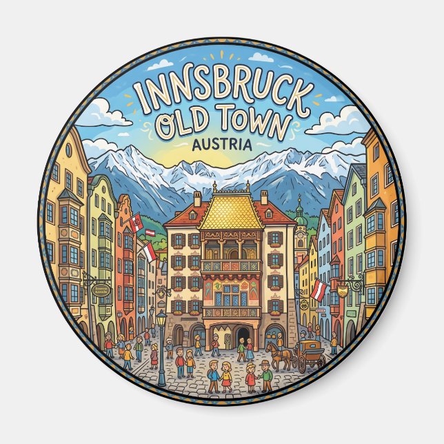Íman Tirol Áustria (Frente)