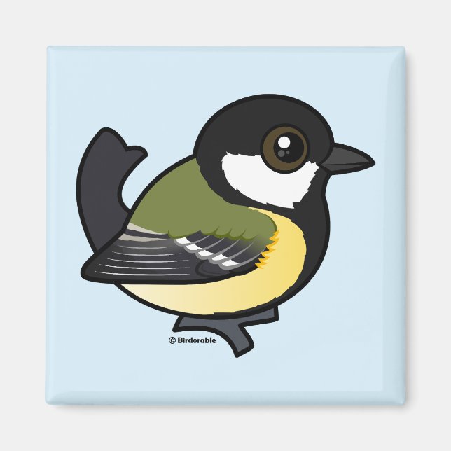 Íman Tit de Excelente Birdorable (Frente)