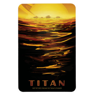 Íman Titã maior lua do planeta Saturno