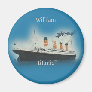 Íman Titanic Vintage Maritime White Star Line Ship