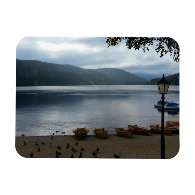 Íman Titisee Lake Germany - Magnet Flexível (Horizontal)