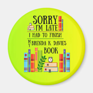 Íman Tive que terminar minha Brenda K. Livro Davies