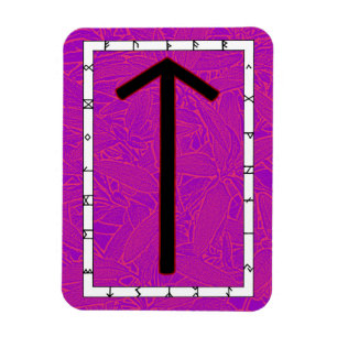 Íman Tiwaz Viking Rune Magnet - Vitória!