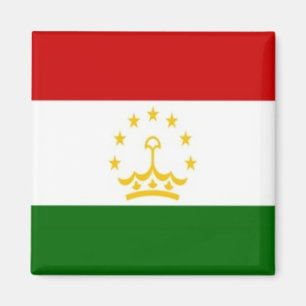 Íman TJ001 Tajiquistão FLAG Tajiquistão, Ásia, frigoríf