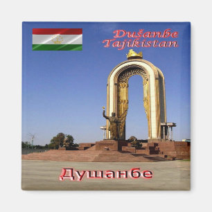 Íman TJ - Tajiquistão - Dushanbe - Monumento Somoni