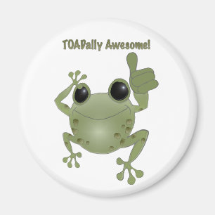 Íman Toadally impressionante!