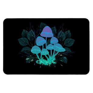 Íman Toadstools em arbustos